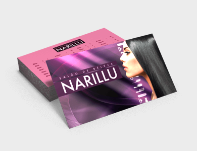 Cartão de Visita Supremo Metalizado Verniz Total Frente 9x5cm - 4x4 - 30000 unid